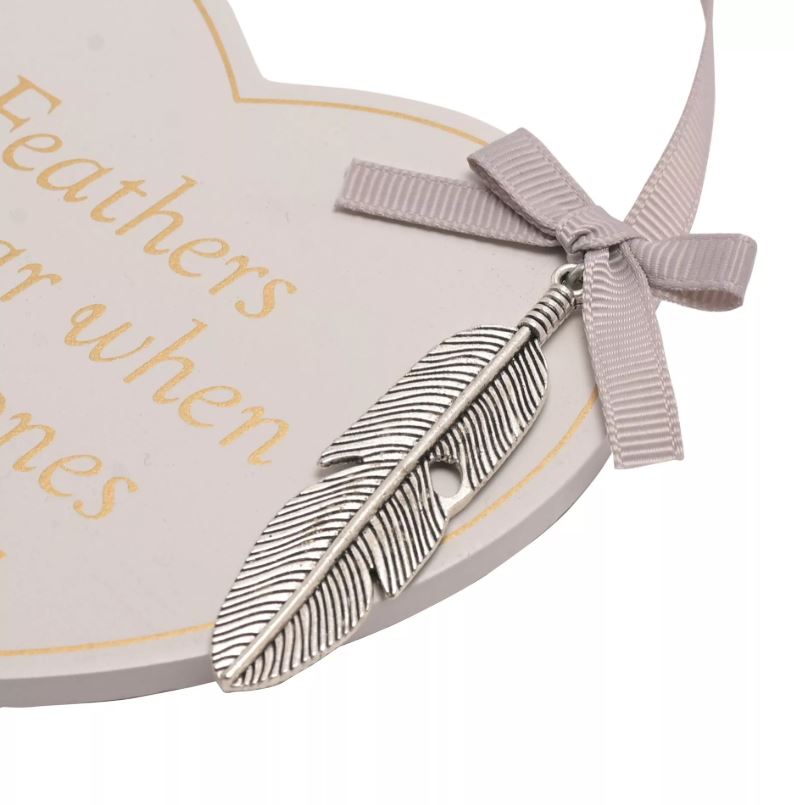 Erinnerungsplakette "Feather"