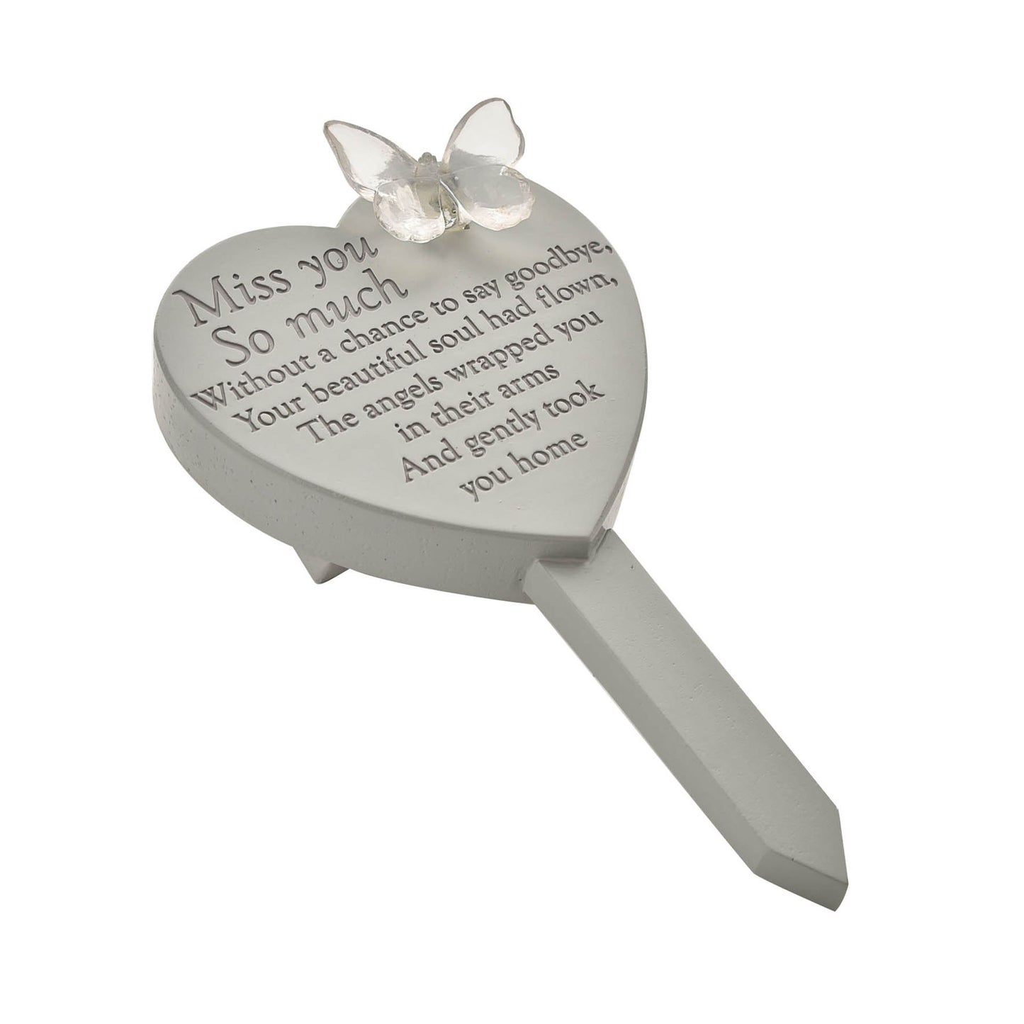 Gedenkplakette Solar "miss you so much"